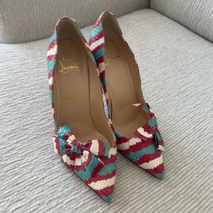 Snake skin Christian Louboutin